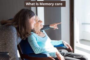memory care in alaska. a caregiver is taking care of a elderly